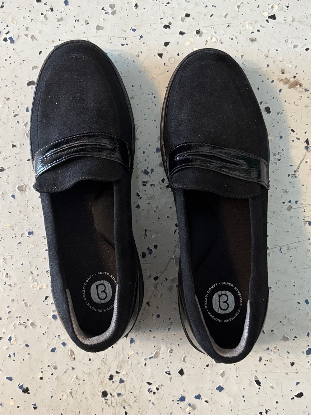 Black Slip-On Women’s Loafers